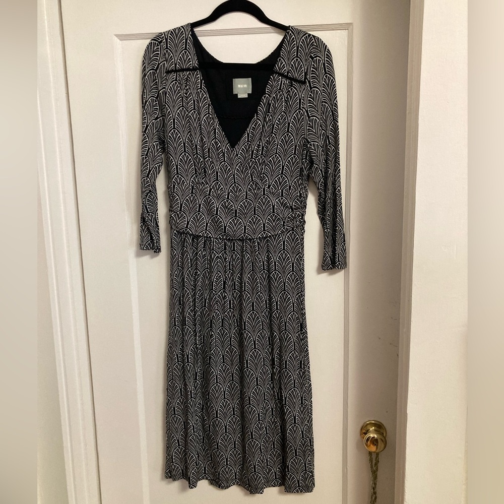 Maeve Anthropologie Art Deco Dress Large